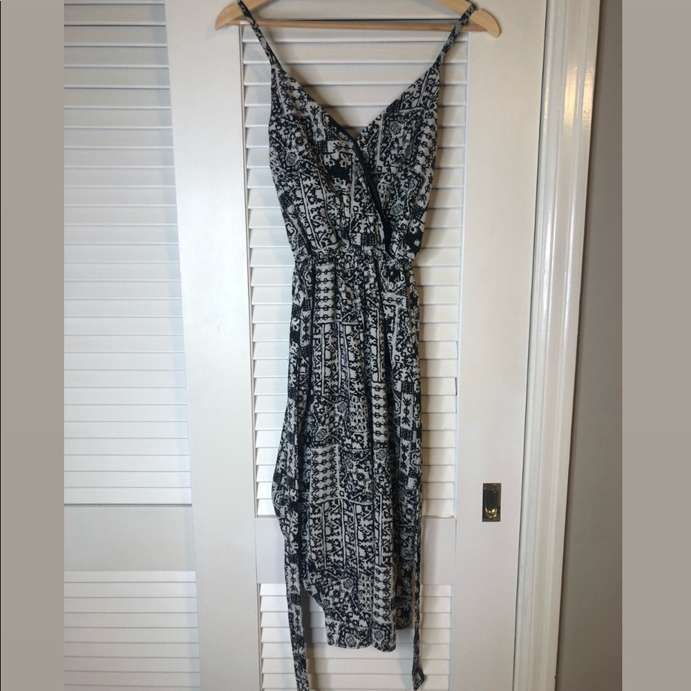 Black and White Romper
